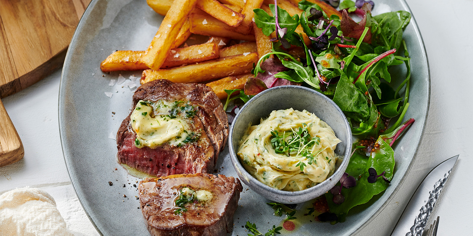 Festschmaus der Extraklasse: Filetsteak mit Steakhaus Pommes | MAREDO ...